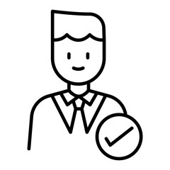 Qualified staff icon