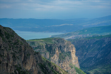 Fototapeta na wymiar Sulak Canyon. Republic of Dagestan, Russia July 2023