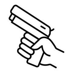 Starting gun icon