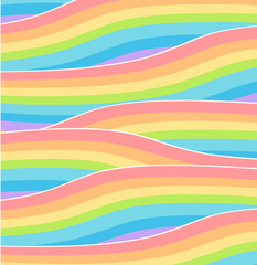 abstract rainbow pactel colors background