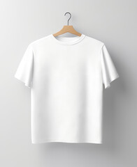 t shirt mockup template with  isolated  background.
