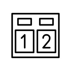 Scoreboard icon