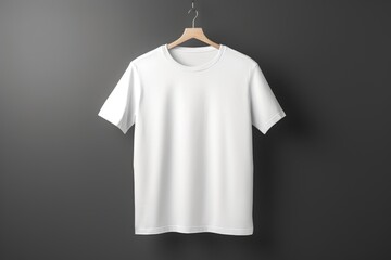 t shirt mockup template with isolated background. 