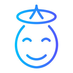 angel gradient icon