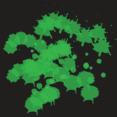 Abstract colorful water color for background.