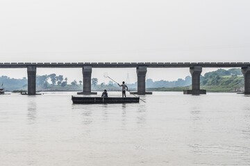 bridge over  Narmada river