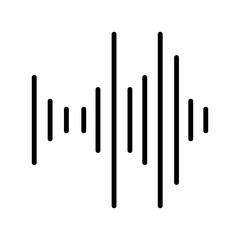 Audio wave icon