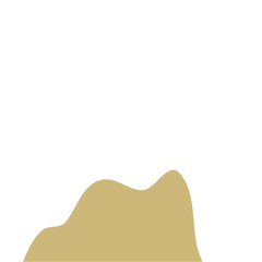 Desert Rock Vector,Cartoon Stone Canyon arc