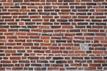 Old brick wall. Grunge background