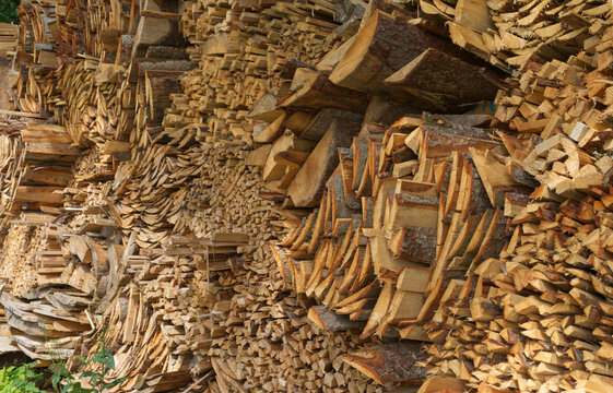 Holz in verwirrender Form