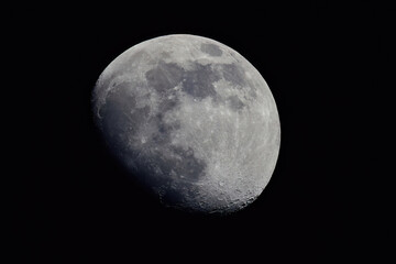 Waning Gibbous Moon - sharp details