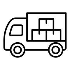 Delivery service icon