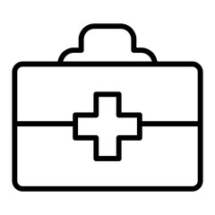 First aid kit icon