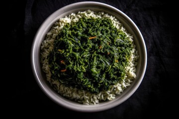 Very Green Rice | Collard Rice