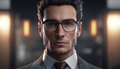 Fototapeta premium portrait of a businessman