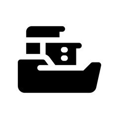 ship icon. vector icon for your website, mobile, presentation, and logo design.
