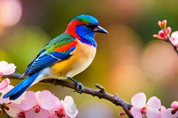 Obraz premium lilac breasted roller