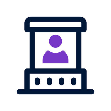recommend clip art: ticket office icon. vector icon for your website, mobile, presentation, and logo design.