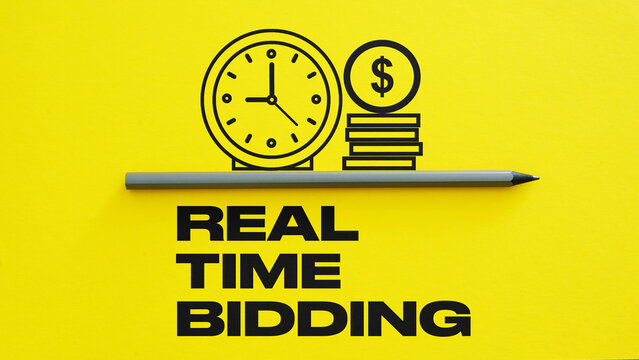 Real Time Bidding RTB is shown using the text