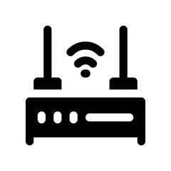 router icon. vector icon for your website, mobile, presentation, and logo design.