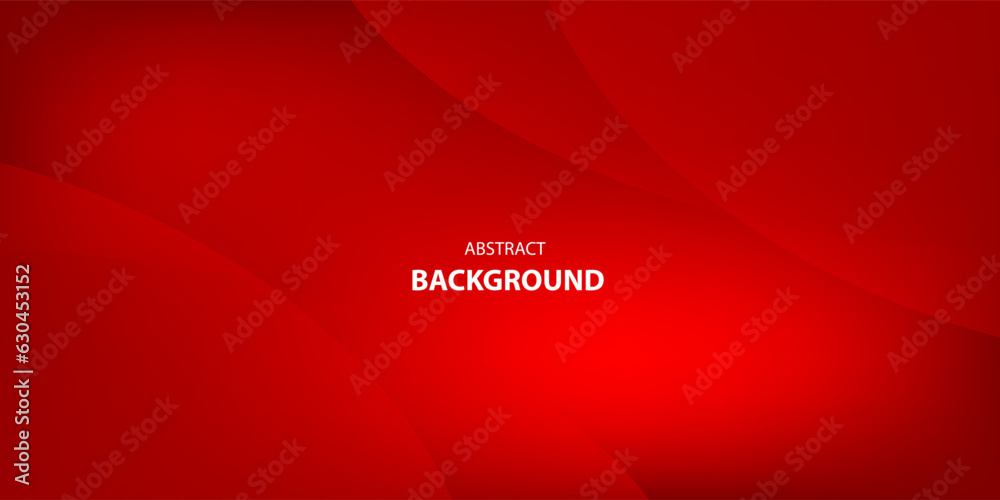 Wall mural abstract gradient background with red curve and black shadow color. vector illustration