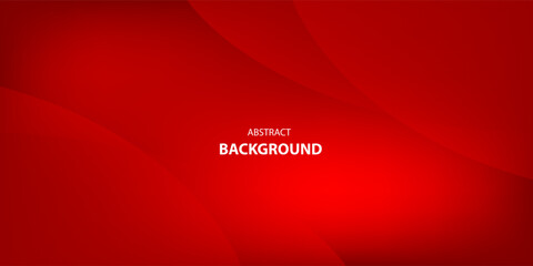 Abstract gradient background with red curve and black shadow color. Vector illustration	