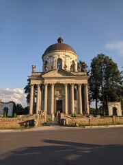 Fototapeta na wymiar A small church in Ukraine