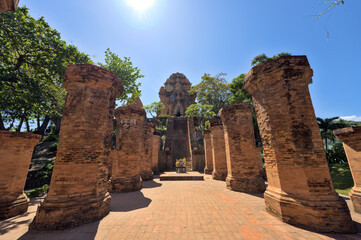 Po Nagar Cham Towers in Nha Trang, Vietnam