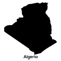 Algeria vector map