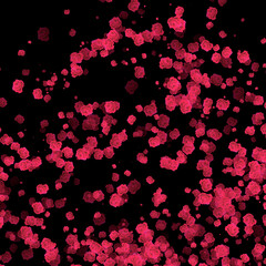 Róże na czarnym tle © Monika Janiak-Klicha