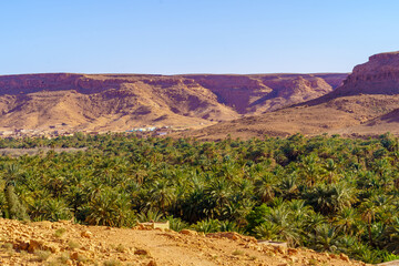 Landscape of the Ziz River Valley