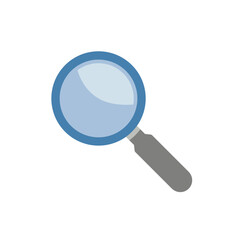magnifying glass icon design vector template