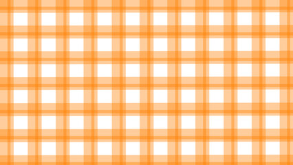 Orange and white plaid checkered background