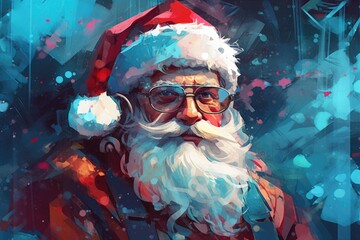 Christmas Illustrations for christmas themed card or season background