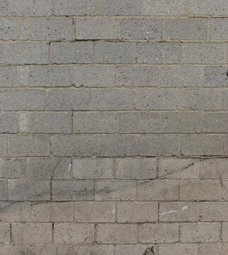 Texture de vieux mur en parpaings