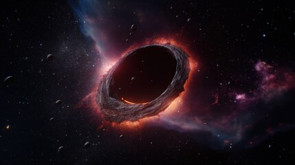A blackhole in a galaxy far away.