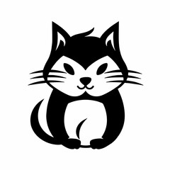 Obraz premium Pet Dog Puppy Kitten Cat Human Friend Animal Cartoon Logo