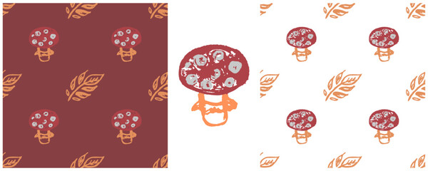 Set drawings with wax crayons. Print for cloth design, textile, fabric, wallpaper, wrapping paper