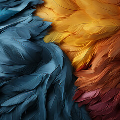 Fototapeta premium Solid-Colored Wallpaper Background Texture. Generative AI.