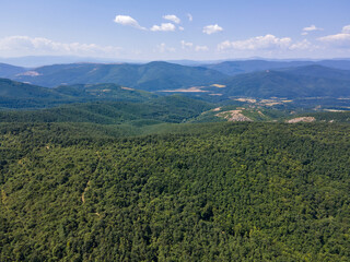 Obraz premium Amazing Summer Landscape of Rudina mountain, Bulgaria