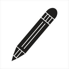 pencil vector icon template line
