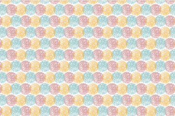 seamless colorful candy pattern / background