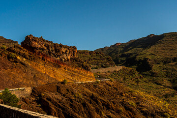 Obraz premium Paisaje en la isla de la Gomera.