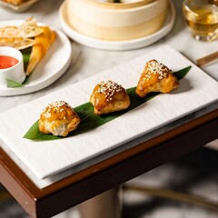 A modern take on a dim sum classic
