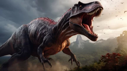 Fotobehang tyrannosaurus rex dinosaur © Anything Design