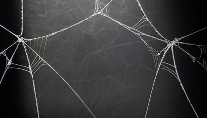 Naklejka premium Spider web background, halloween concept, halloween background, Generative AI