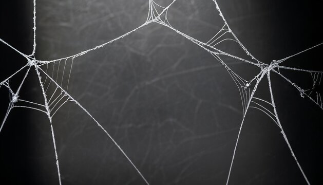 Spider web background, halloween concept, halloween background, Generative AI