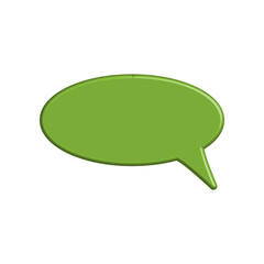 Bubble Speech icon 3d