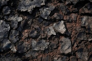 Pitted volcanic rock texture background, rugged and porous lava surface, volcanic and dramatic backdrop, raw and volcanic