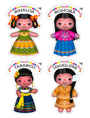 Vestidos tradicionales mexicanos